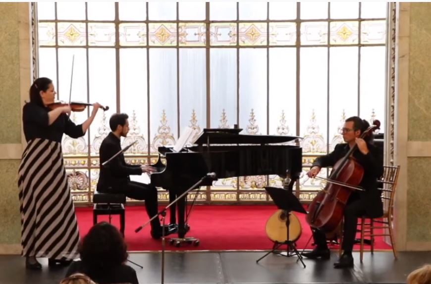 Concierto de Clausura e Real Casino de Madrid.n el  JOSÉ PADILLA UNA VIDA DE CINE